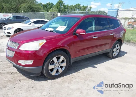 2010 Chevrolet Traverse Ltz z USA, uszkodzony, nr VIN 1GNLRHED3AJ193289
